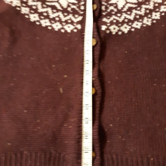 Snowflake design Cardigan by Woolrich New with Tag - Picture 7 of 13